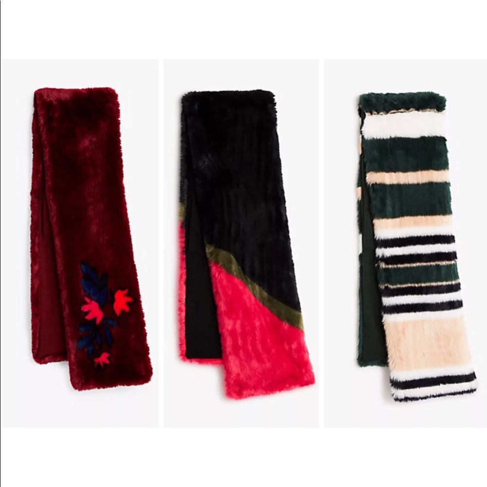 Ann Taylor Faux Fur Stoles